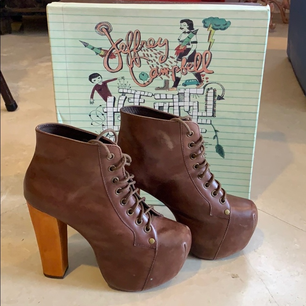 Jeffrey Campbell Lita heels size 6 gently used